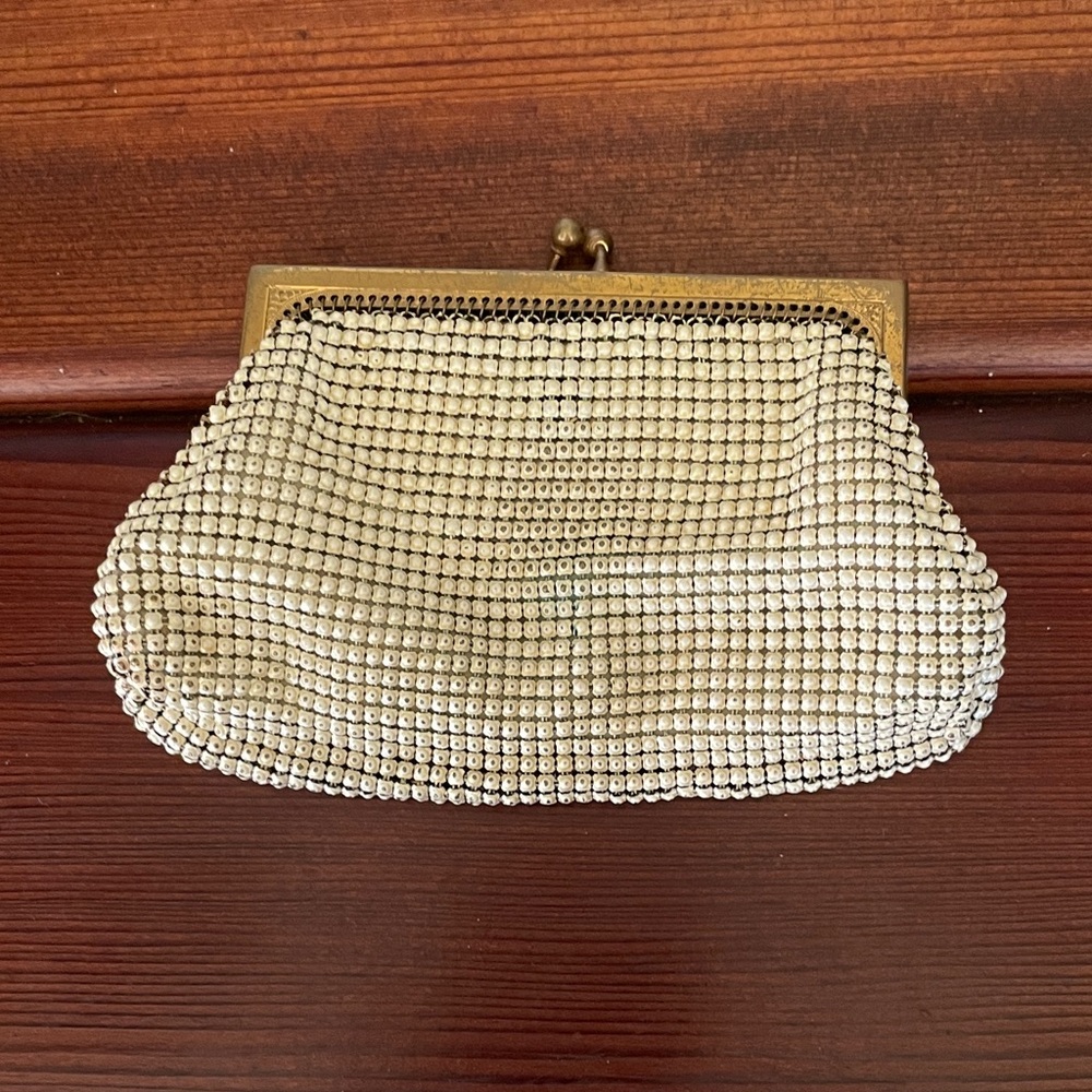 Whiting & Davis mesh coin purse vintage